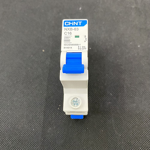 CB tép (MCB) dòng cắt 6KA 1 cực Chint NXB-63 1P C16 6kA